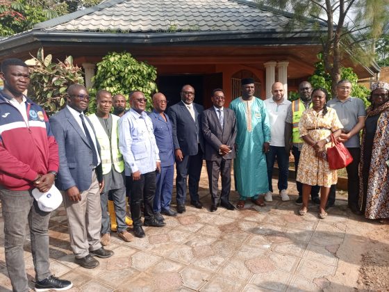 Visite de M. le Ministre des Marchés Publics